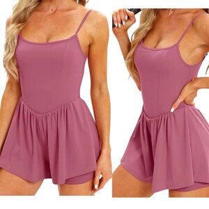 Brand new Beaully Active Romper Shorts, size small